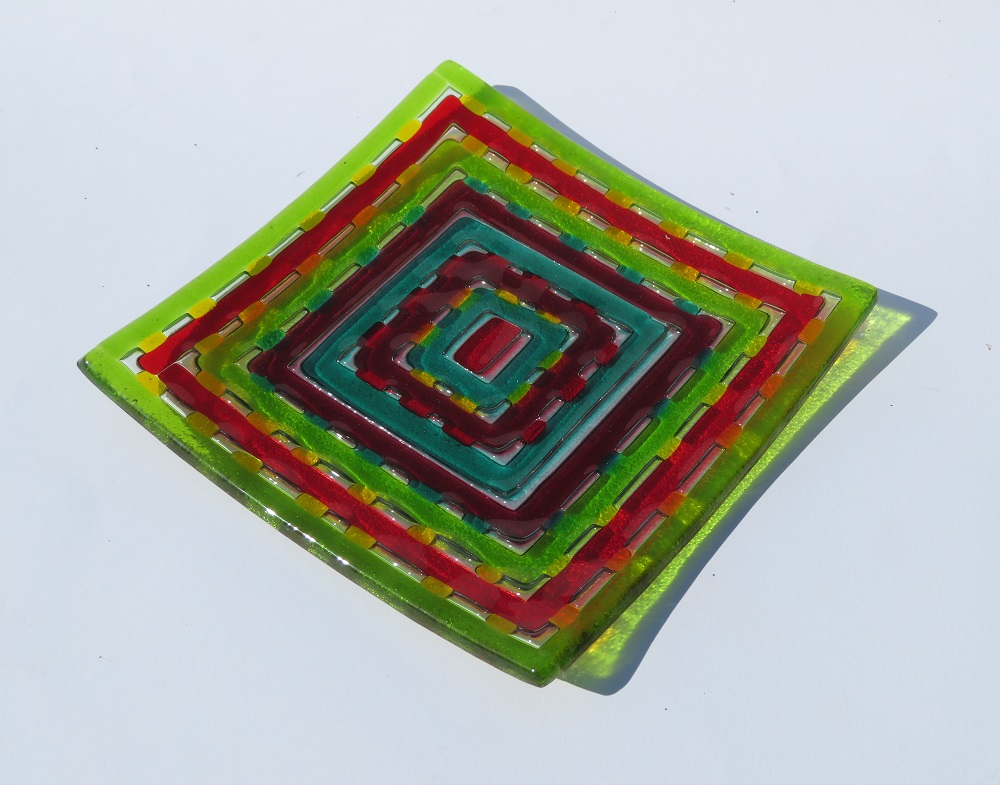 Concentric Square Dish